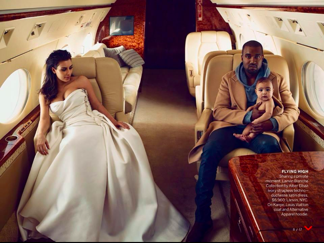 Foto do ensaio fotográfico de Kim e Kanye (Foto: Reprodução) Foto do ensaio fotográfico de Kim e Kanye (Foto: Reprodução)