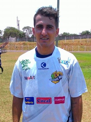 João Antônio Atacante Guará Campeonato Amador Uberlândia (Foto: Lucas Papel)