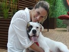 Giovanna revela tática de Gagliasso: 'Ele me conquistou pelo cachorro Johnny'