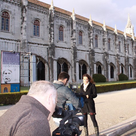 Thalita rebouças grava em Portugal (Foto: Divulgação)