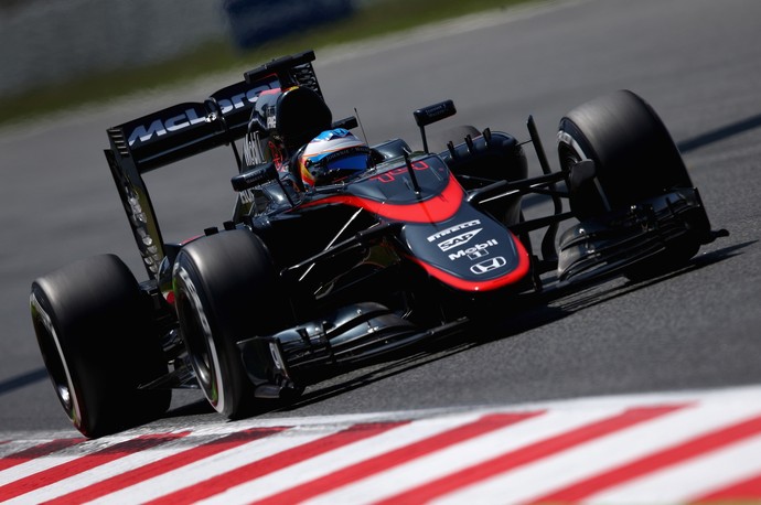 Fernando Alonso McLaren GP da Espanha Barcelona 2015 (Foto: Getty Images)