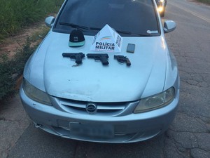 roubo são gonçalo do pará (Foto: Policia Militar/ Divulgação)