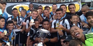 Botafogo, campeão Carioca sub-20 (Foto: Reprodução/Faceboook)