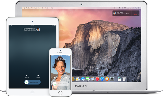 iPhone 6S pode ser usado em conjunto com Macs e iPads através do Continuity (Foto: Divulgação/Apple)
