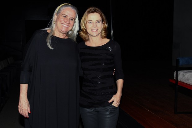 Vera Holtz e Vera Zimmerman em estreia de peça em São Paulo (Foto: Manuela Scarpa/ Foto Rio News)