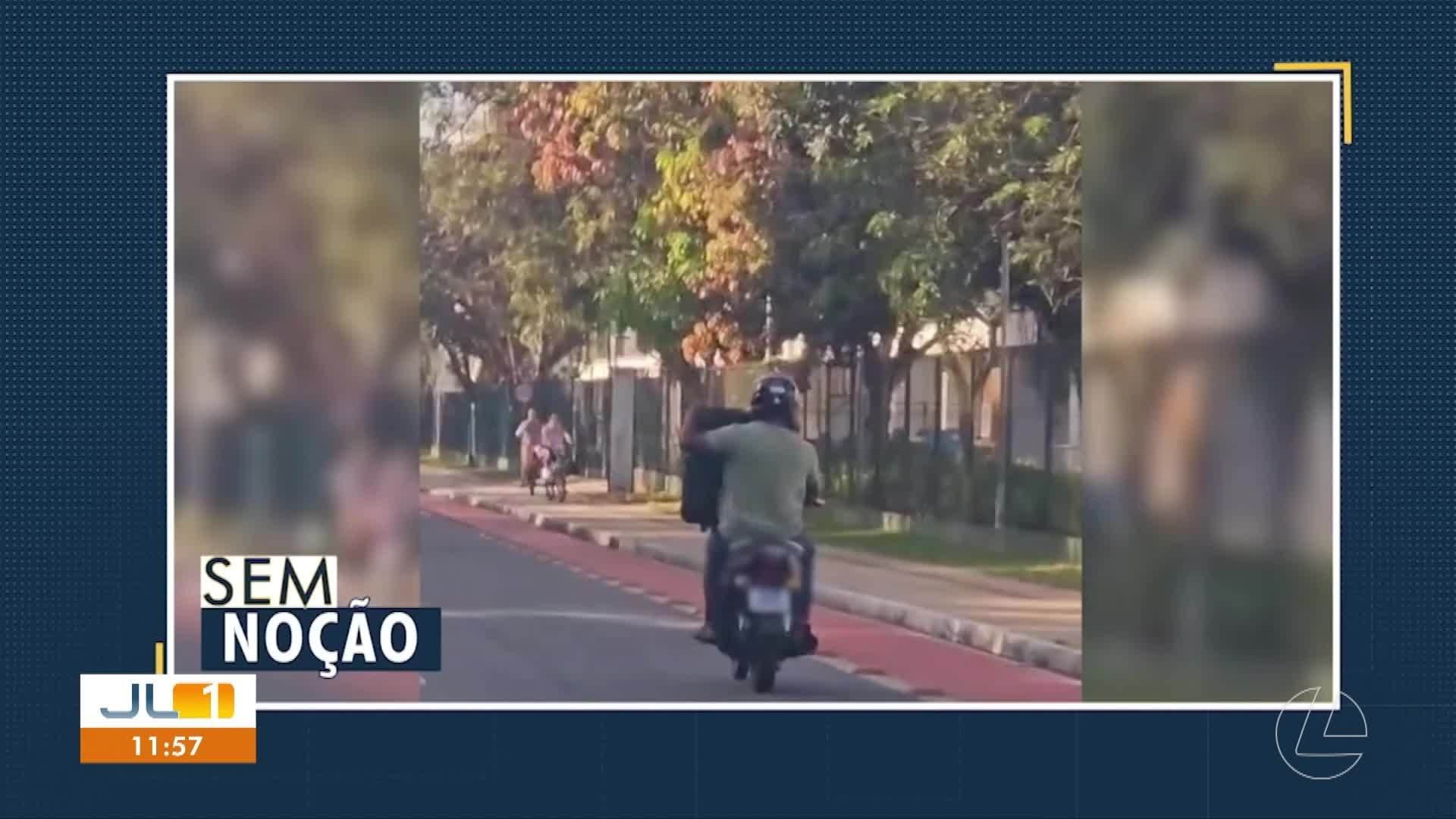 Flagrante em Belém: Motociclista em situação irregular reacende debate sobre segurança no trânsito​‌​