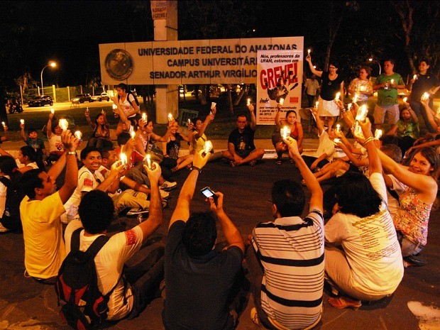 Estudantes e professores querem mobilizar Governo Federal (Foto: Divulgação/Adua)