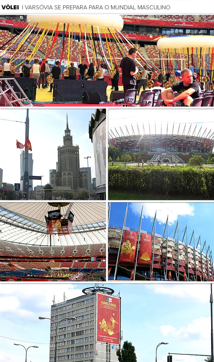 Mosaico Mundial de vôlei na Polônia 2 (Foto: Editoria de Arte)