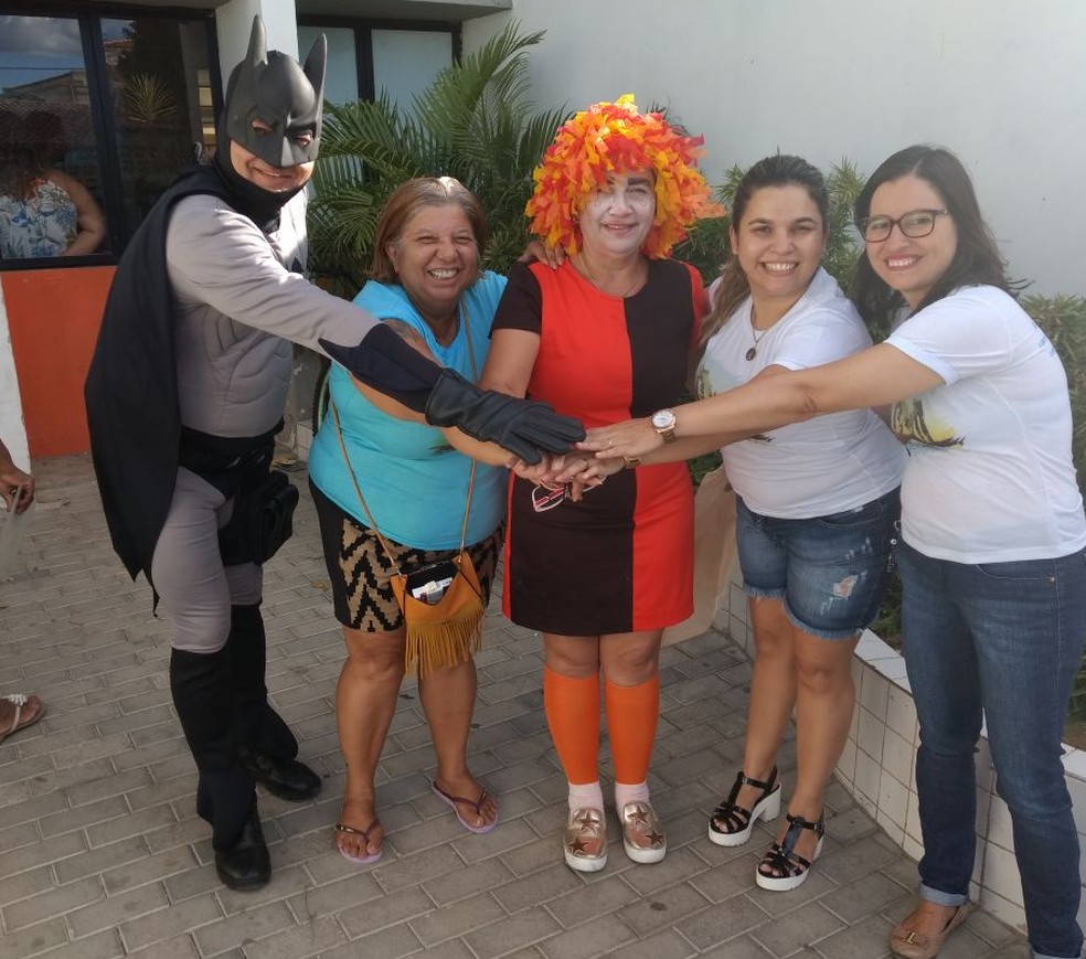 Ação realizada por mãe do grupo 'Anjos do Vale' (Foto: Arquivo pessoal/ Mara Cristina )