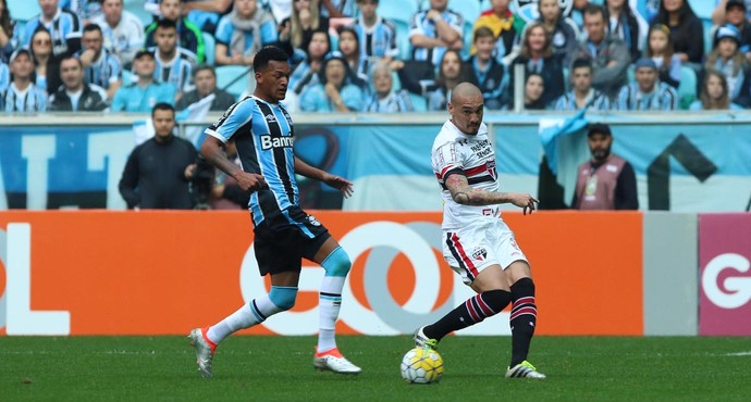 Maicon São Paulo Grêmio (Foto: Rubens Chiri / site oficial do São Paulo FC') Maicon São Paulo Grêmio (Foto: Rubens Chiri / site oficial do São Paulo FC')