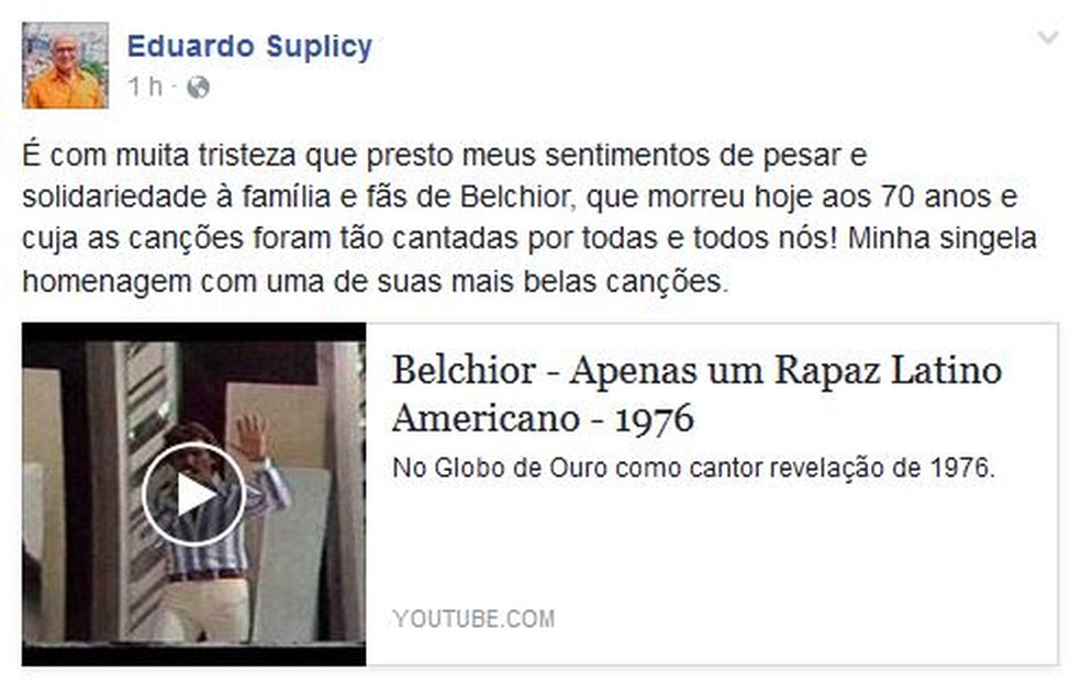  (Foto: Reprodução/Facebook)