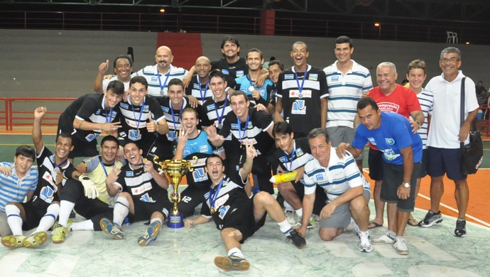 AABB é campeã do Campeonato Acreano de futsal 2013 (Foto: Manoel Façanha/Arquivo Pessoal)