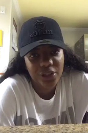 Ludmilla se explica em ´vídeo (Foto: Facebook/ Reprodução) Ludmilla se explica em ´vídeo (Foto: Facebook/ Reprodução)