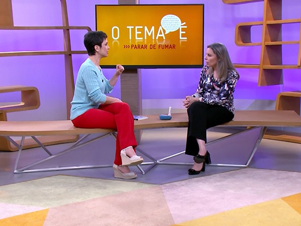 Sandra conversa com cardiologista no estúdio do Como Será?  (Foto: Globo)