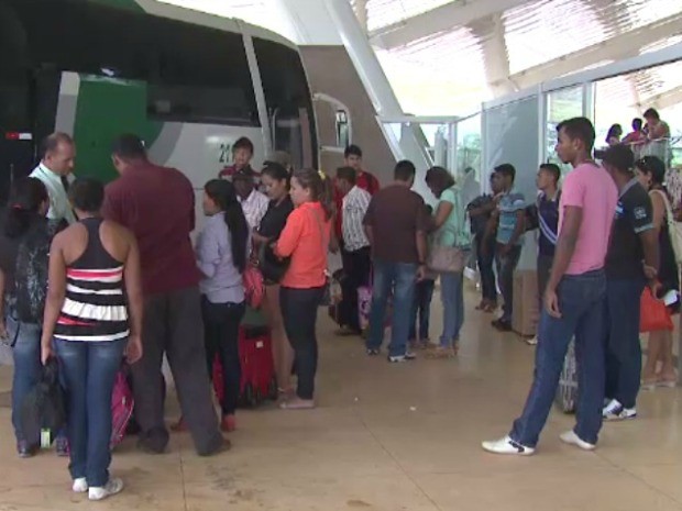 Rodoviária de Rio Branco  (Foto: reprodução Tv Acre)