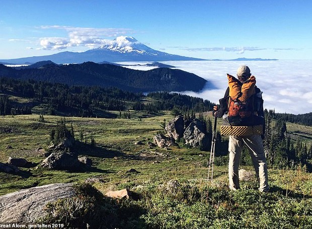 Goat Rocks Wilderness é uma área popular para caminhadas longas na região de Washington (Foto: Twitter/ Reprodução)