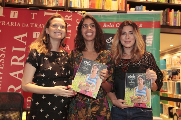 Lançamento do livro de Bela Gil (Foto: Isac Luz / EGO)