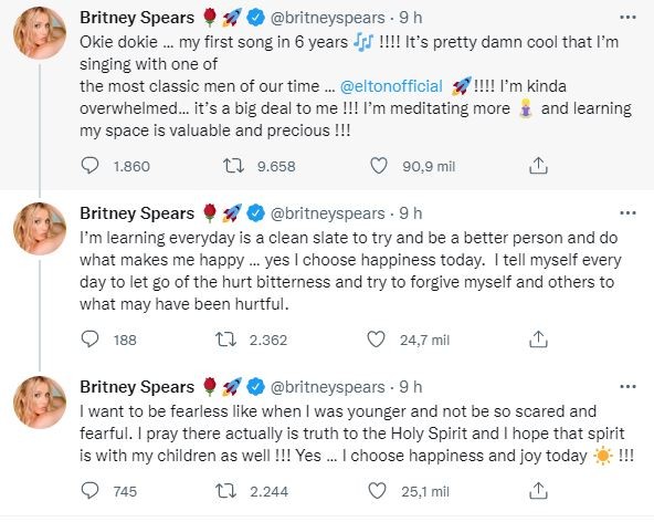 Britney Spears (Foto: Reprodução / Twitter)