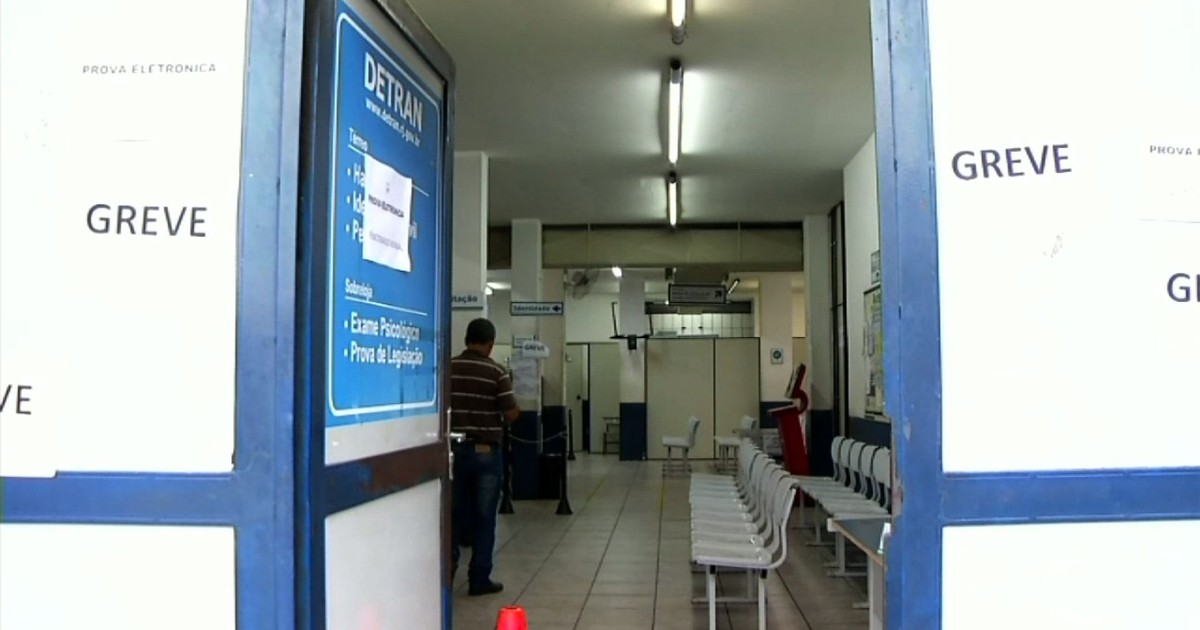G1 Greve de terceirizados do Detran causa transtornos em Volta Redonda notícias em Sul do