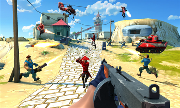Blitz Brigade 2 é um divertido jogo de tiro em primeira pessoa para Windows Phone (Foto: Divulgação/Windows Phone Store)