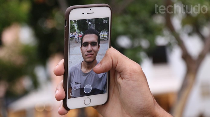 Chamada e conversa ao vivo no Snapchat (Foto: TechTudo / Lucas Mendes) Chamada e conversa ao vivo no Snapchat (Foto: TechTudo / Lucas Mendes)