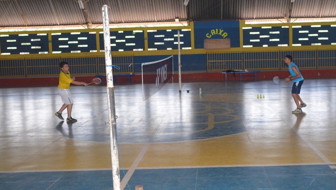 Badminton Santarém (Foto: Gustavo Campos/ GloboEsporte.com)