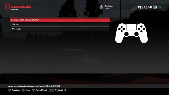 driveclub-tutorial-usar-dualshock-4-como-volante-3Driveclub: Aprenda como usar o controle como volante (Foto: Reprodução/ Emanuel Schimidt)