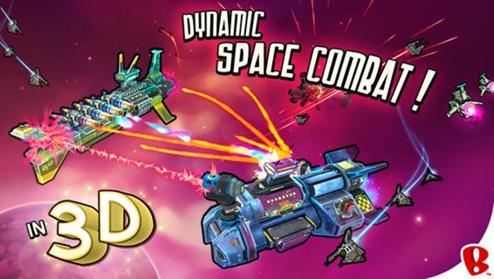 PlunderNauts é um divertido jogo com espaçonaves que parecem navios (Foto: Divulgação)
