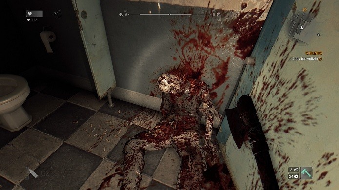 Dying Light sabe fazer o sangue jorrar na tela (Foto: Reprodução/Victor Teixeira)