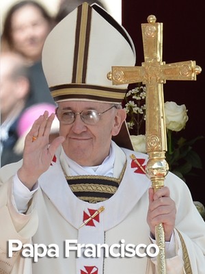 Em missa inaugural, Papa pede 
por pobres e pelo meio ambiente (Filippo Monteforte/AFP)
