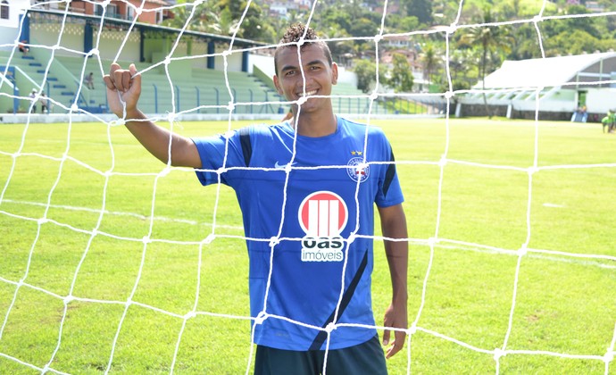 Lourival Guegué atacante Bahia Copa São Paulo (Foto: Filipe Rodrigues) Lourival Guegué atacante Bahia Copa São Paulo (Foto: Filipe Rodrigues)