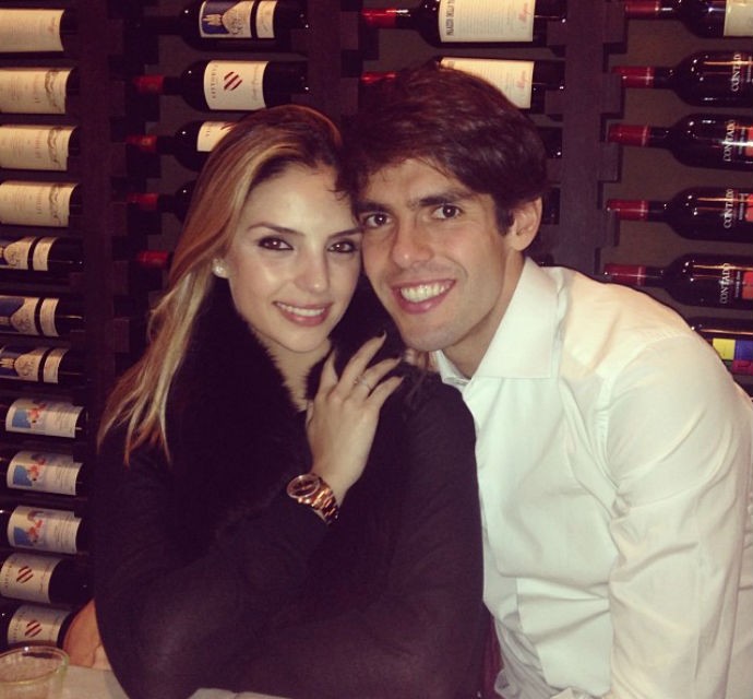 Carol Celico e Kaká (Foto: Reprodução/Instagram) Carol Celico e Kaká (Foto: Reprodução/Instagram)