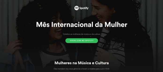 Spotify faz homenagem ao Dia Internacional da Mulher com ranking do poder feminino na música (Foto: Reprodução/Barbara Mannara)
