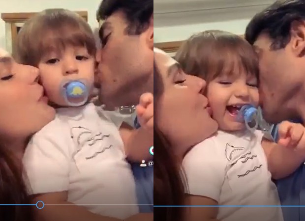 Isis Valverde e André Resende fazem vídeo com Rael (Foto: Reprodução/Instagram) Isis Valverde e André Resende fazem vídeo com Rael (Foto: Reprodução/Instagram)