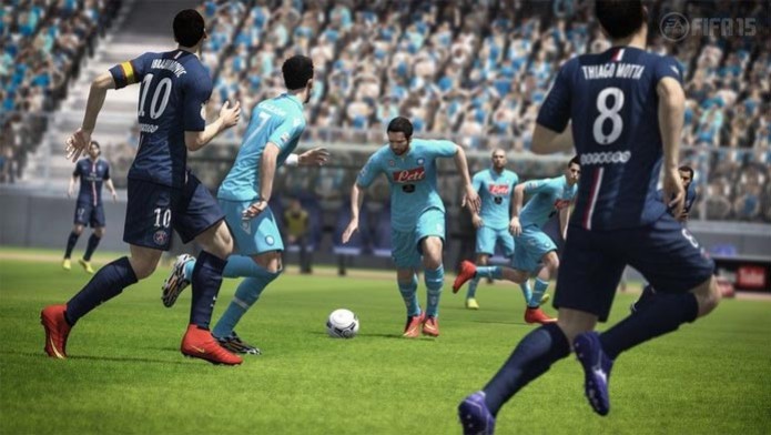 Napoli e PSG Jogam (Foto: Fifa 15 no Xbox 360 e PS3 (Foto: Divulgação)) Napoli e PSG Jogam (Foto: Fifa 15 no Xbox 360 e PS3 (Foto: Divulgação))