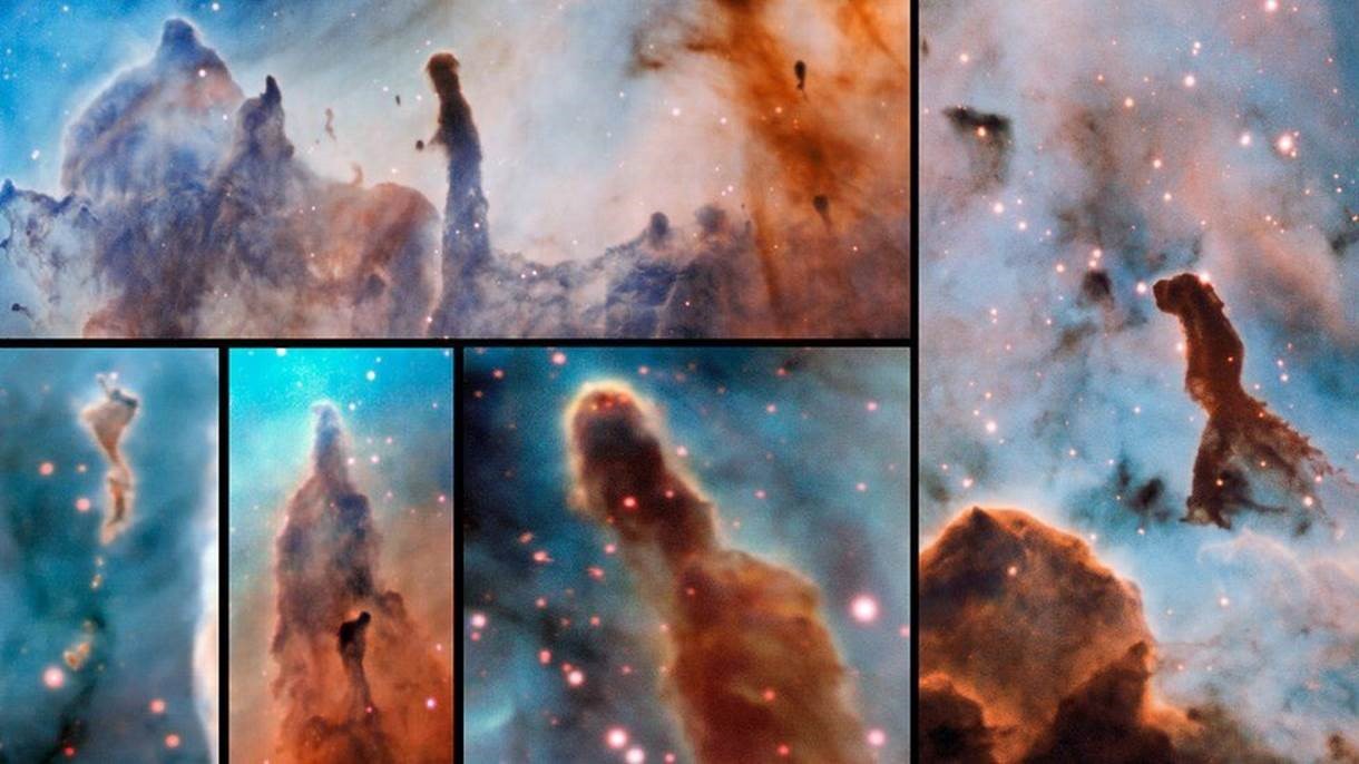  Observações foram feitas na nebulosa de Carina, centro de formação de estrelas que se encontra a aproximadamente 7.500 anos luz (Foto: ESO)