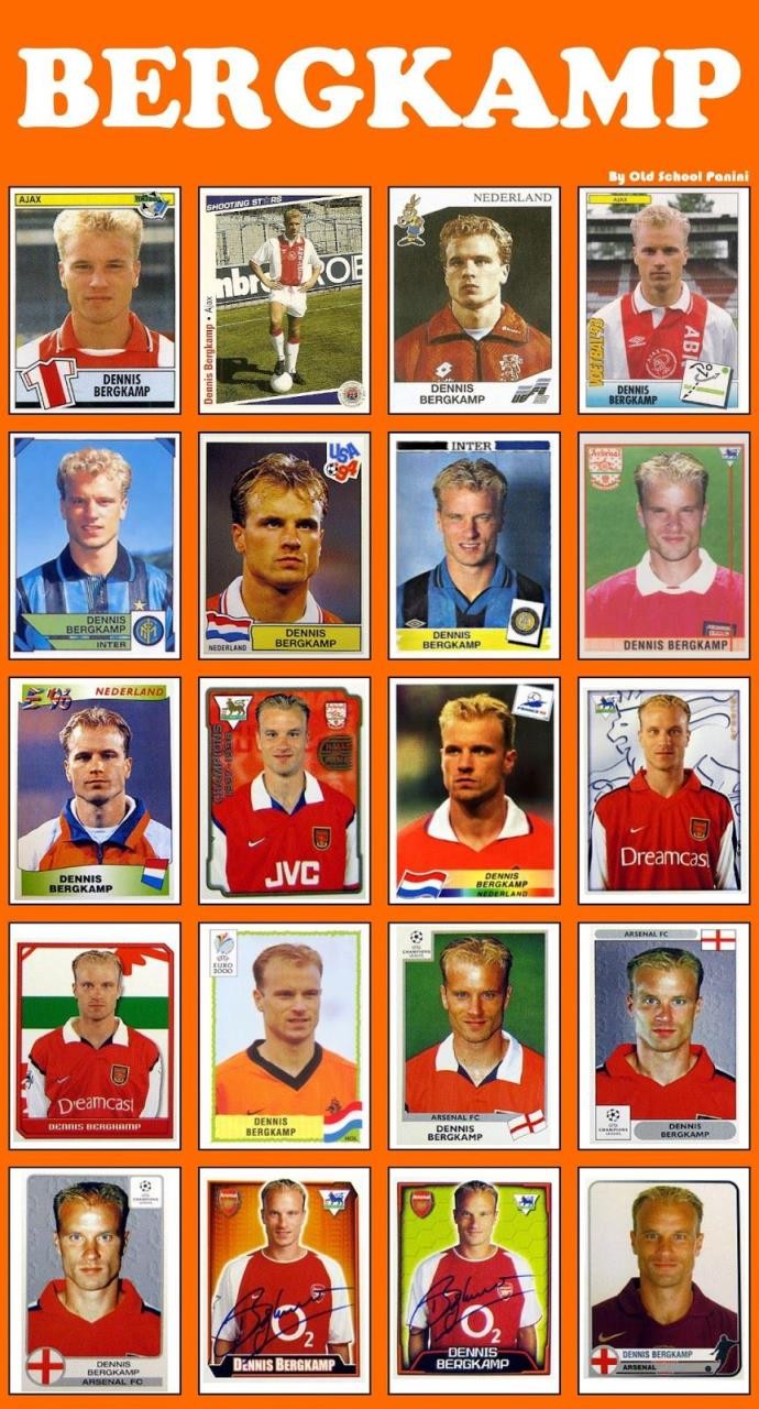 Figurinhas Bergkamp