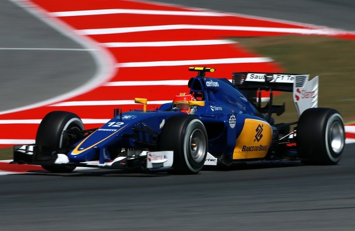 Felipe Nasr GP da Espanha Voando Baixo