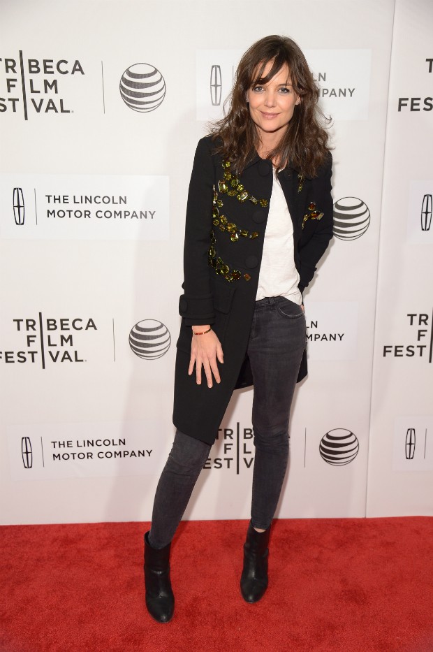 Katie Holmes no Tribeca Film Festival (Foto: Getty Images)