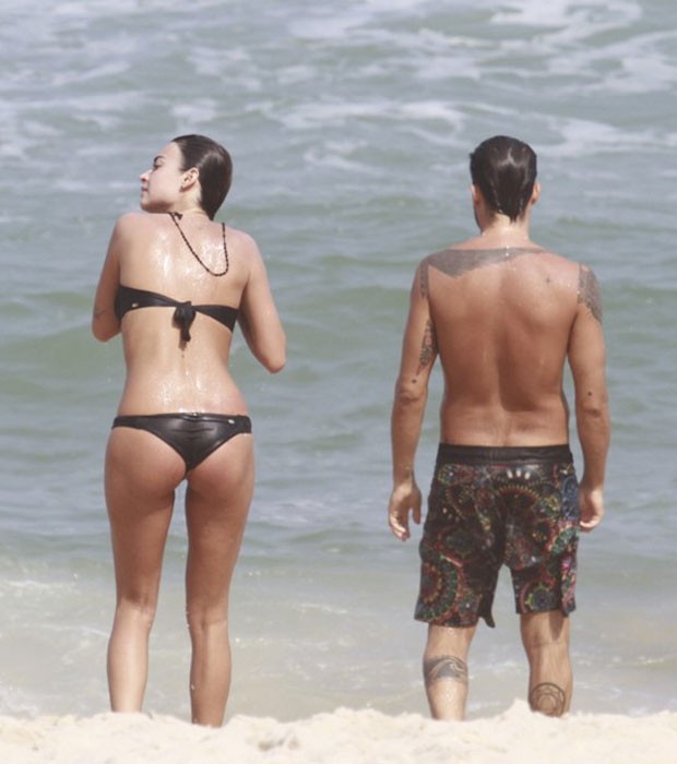 Paulo Vilhena e Thaila Ayala (Foto: Dilson Silva/ AgNews)