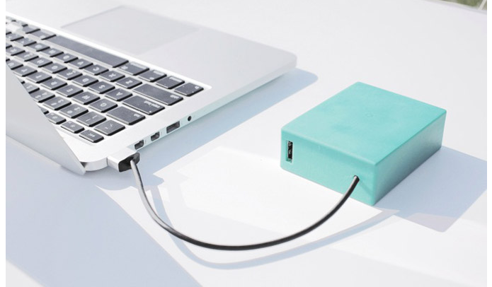 Caixinha garante muitas horas de bateria aos Macbooks (Foto: Reprodução/Like Cool)