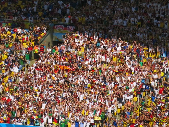 alemaes maracana alemanha x frança (Foto: Edgard Maciel de Sá)