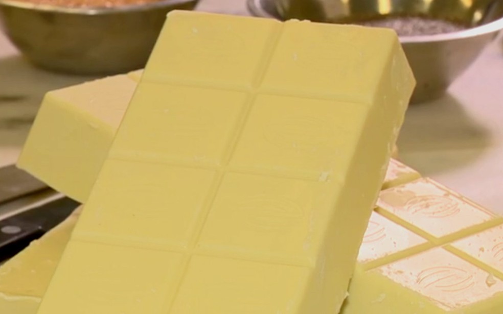 Chocolate branco (Foto: Reprodução/EPTV)