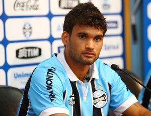 Willian josé é apresentado no Grêmio (Foto: Lucas Uebel/Divulgação, Grêmio)