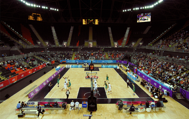 Olimpíadas de Londres instalações de basquete e handebol Basketball Arena (Foto: Getty Images)