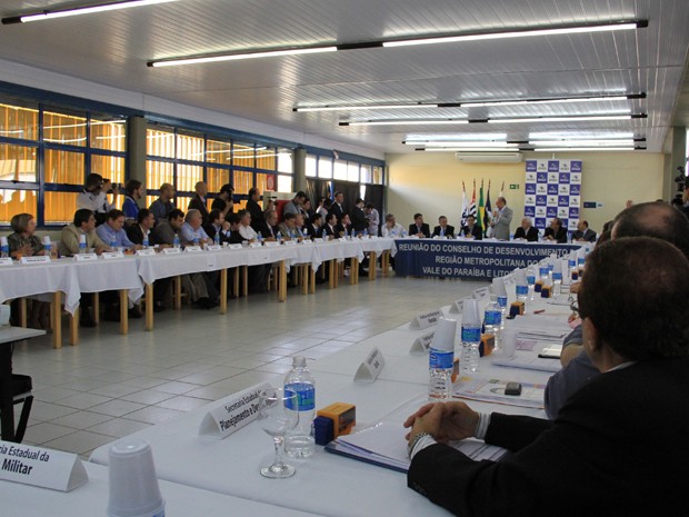 Reunião RM Vale (Foto: Carlos Santos/ G1)
