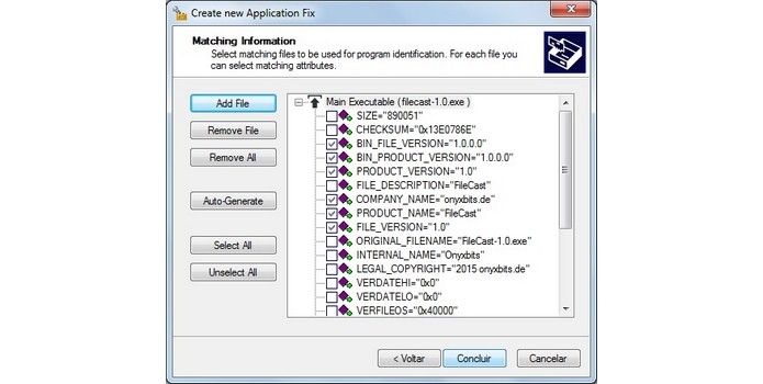 Tela de conclusão do Application Fix (Foto: Reprodução/Raquel Freire)