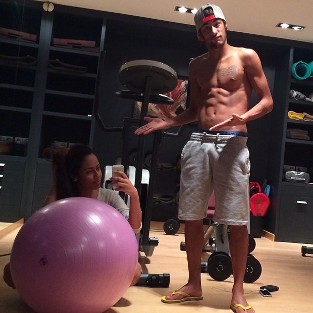 Neymar e irmã, Rafaella (Foto: Instagram / Reprodução)