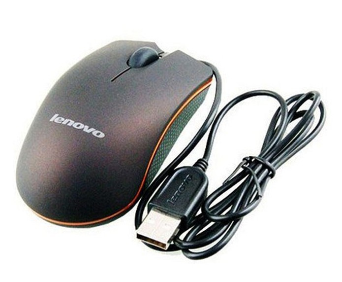 Com uma taxa de 1000 DPI, o mouse Lenovo M20 custa menos de R$ 50,00 (Foto: Foto: Divulgação / Lenovo)
