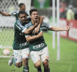Palmeiras x Rosario Central Cristaldo Robinho (Foto: Marcos Ribolli)